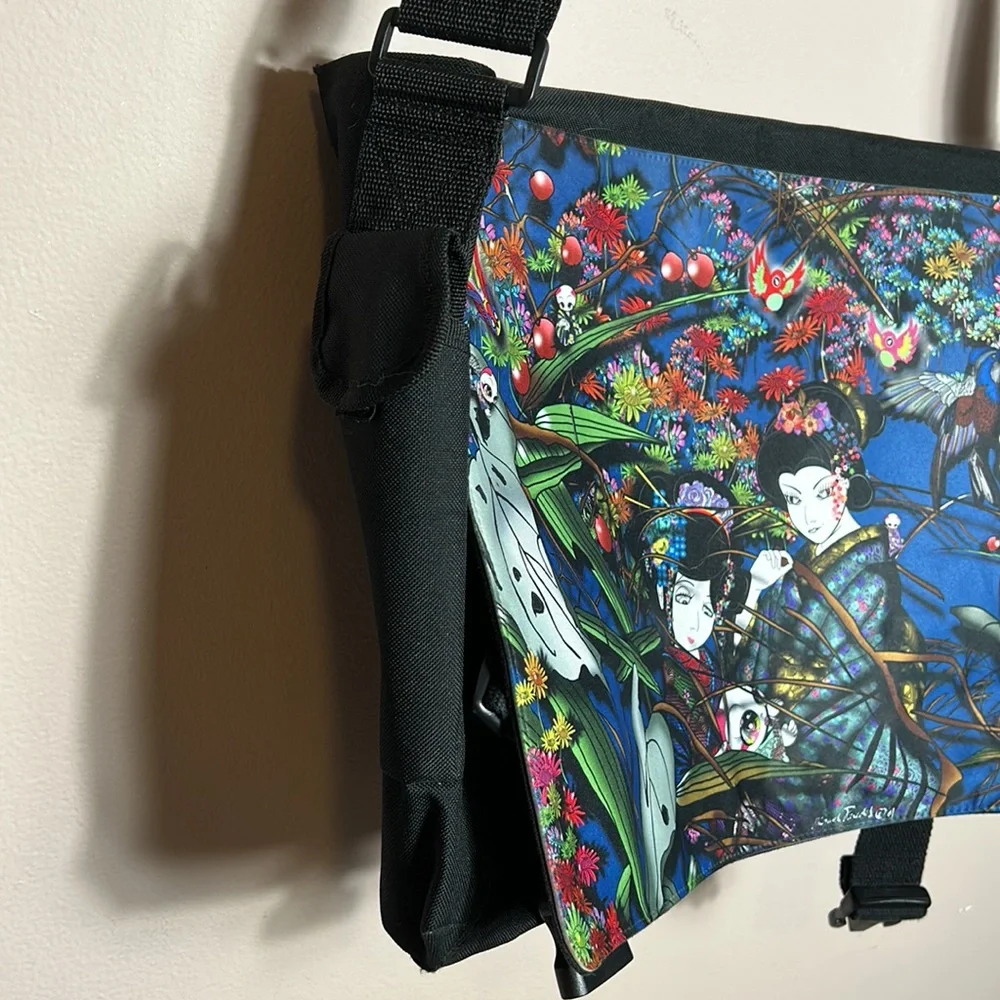 Miguel Paredes Miami Based Artist Anime Japanese Messenger bag Rare
